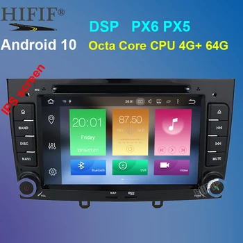 

IPS 6 Core Dual CPU 4+64G Android 10 Car DVD Player GPS Navi for Peugeot 408 for Peugeot 308 308SW Audio Radio Stereo Head Unit