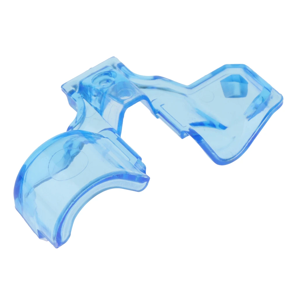 1x Light Blue RC Car Clear Gear Cover for 1/10 Traxxas Slash 4X4 HQ727 Short Truck Accessory