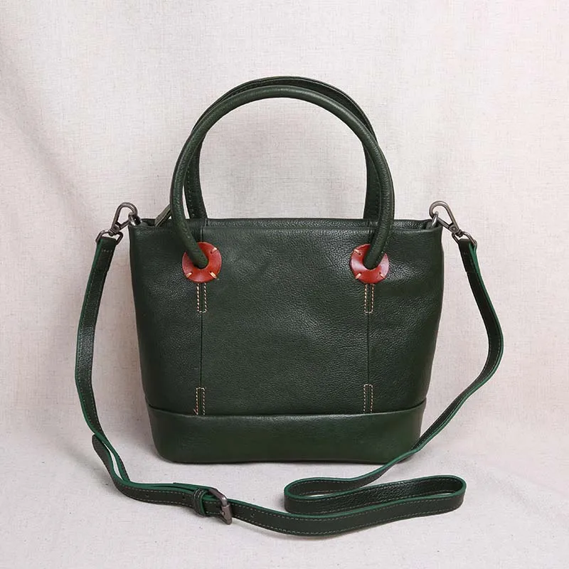 New fashion leather shoulder bag handmade messenger temperament wild | Багаж и сумки