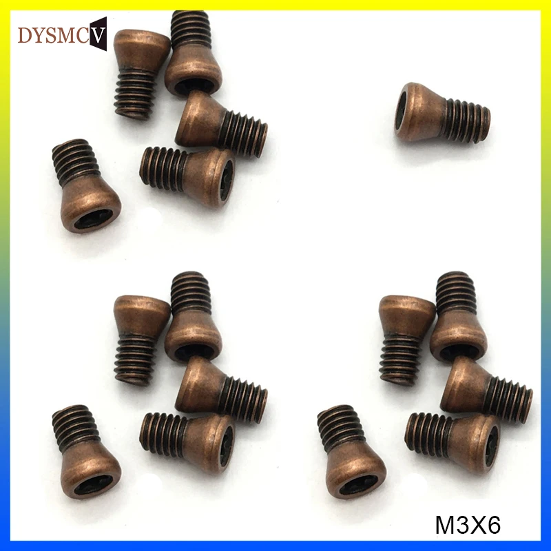 

100 pcs M3 * 6 M3 * 8 M3 * 10 M3 * 12 M3.5 * 12 Torx insert screws to replace carbide inserts CNC lathe tools lathe accessories