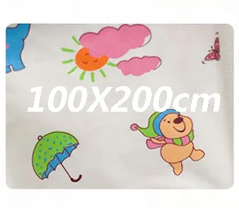 Новорожденный детский менструальный период женские водонепроницаемые простыни детское постельное белье товары для младенцев - Цвет: 100X200 cm