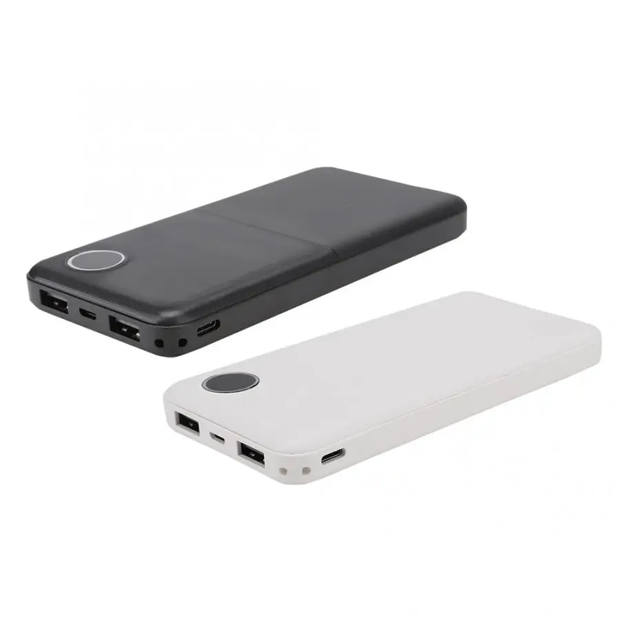 

Power bank shell Portable Carbon Fiber Lithium 10000mAh Polymer Battery Cell Housing with Digital Display poetable diy power