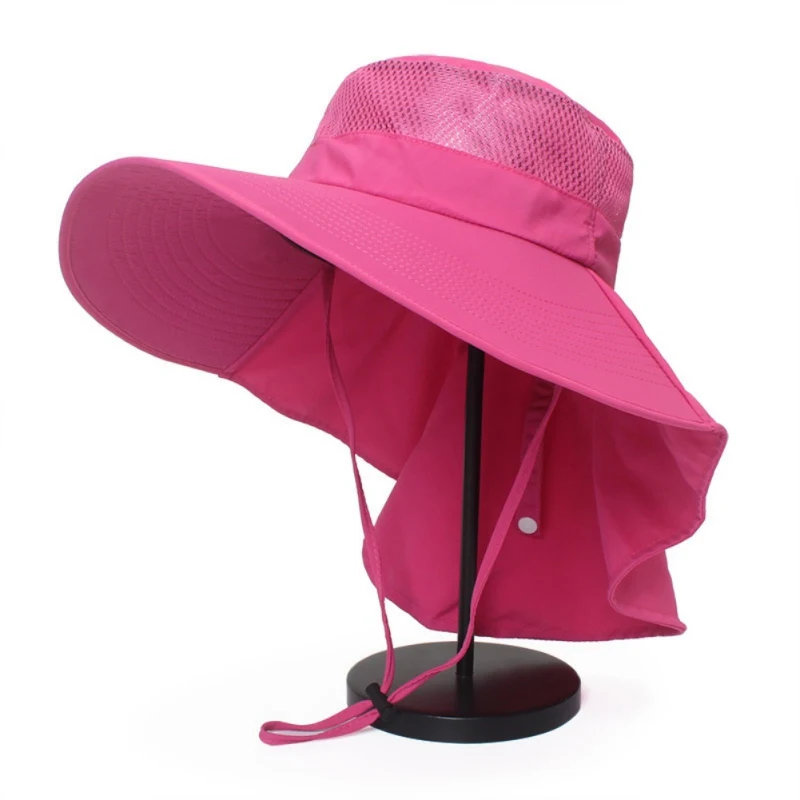Горячее средство для защиты от солнца Кепка s дышащая охотничья походная шляпа для рыбалки широкая шляпа с горлышком Кепка для занятий спортом на открытом воздухе