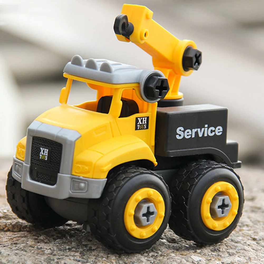 3 в 1 самосвал DIY разборка сборка строительный Автомобиль Образование Детские игрушки