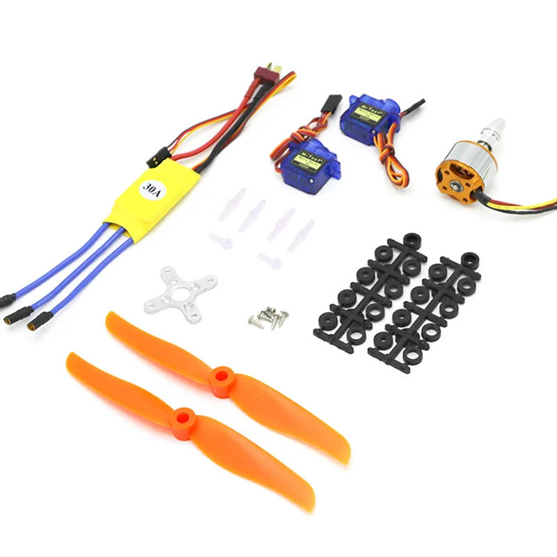 A2212 2212 2200KV бесщеточный двигатель 30A ESC 6035 пропеллер SG90 9G микро сервопривод для RC