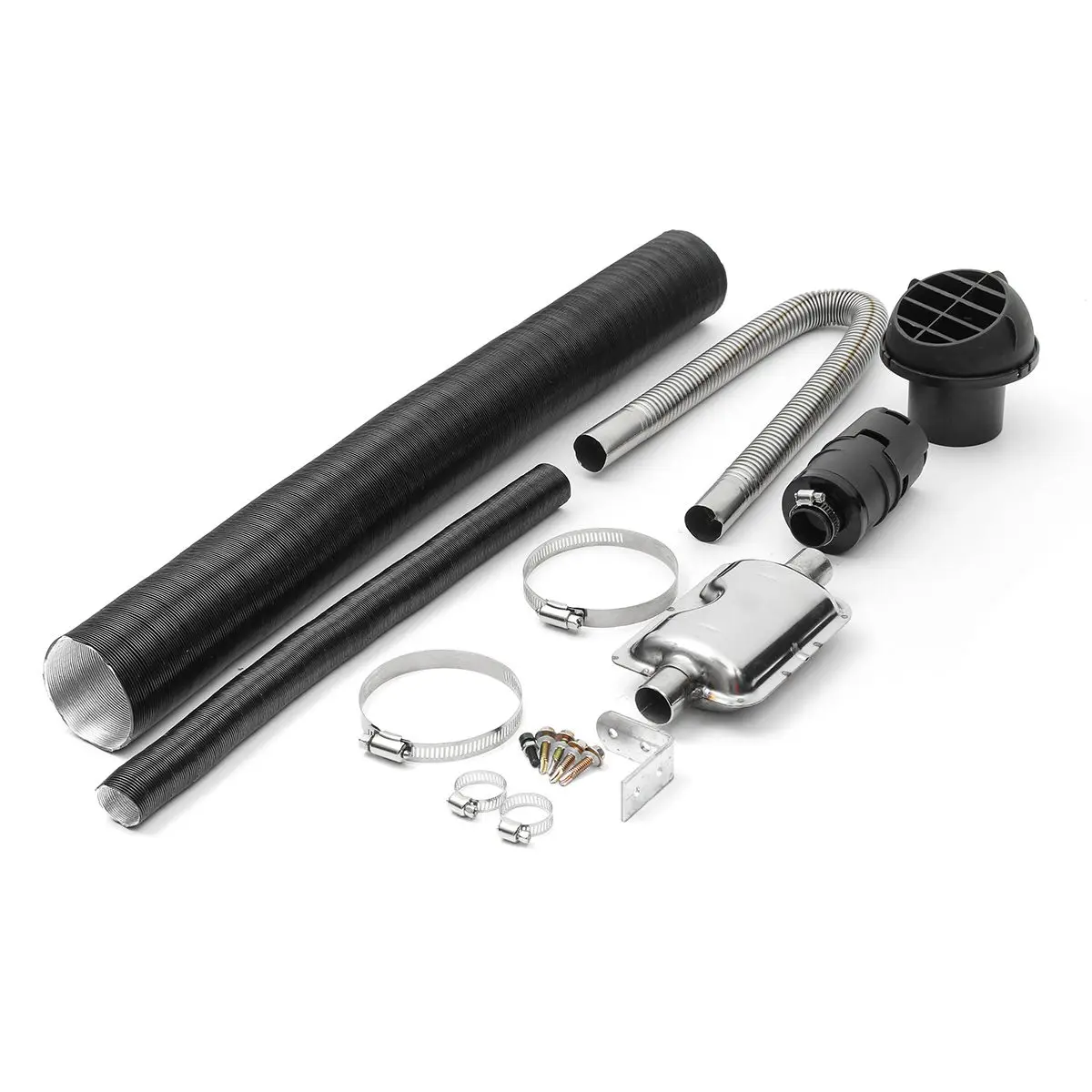 

24mm Exhaust Silencer 25mm Filter Exhaust Air Intake Heater Ducting Pipe For Diesel Parking Heater