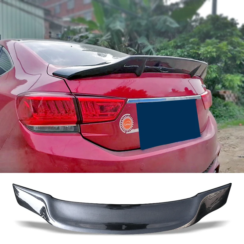 Автомобильный багажник спойлер FRP из углеродного волокна авто задний Багажник