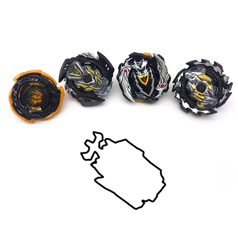 Mksafn новейший Bayblade Burst Black Knight GT металлический стартер с LR струнным пусковым устройством спиннинг гироскоп отсеки Beys Bable игрушки новые в коробке