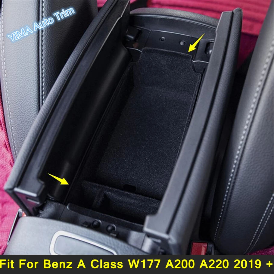 

Car Central Storage Pallet Armrest Container Box Fit For Mercedes Benz A Class W177 A200 A220 2019 - 2023 Interior Accessories