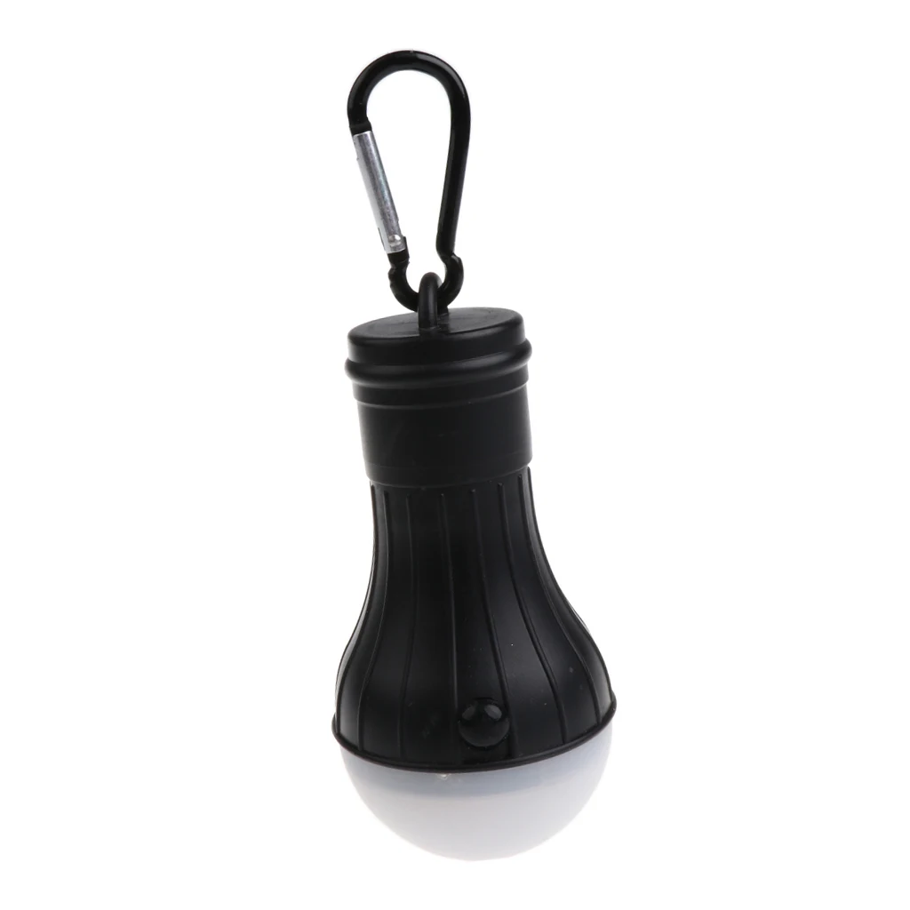 Outdoor Camping Lantern Cabin Canopy Tent Lamp Light Bulb with Hang Hook Buckle - 6 Colors