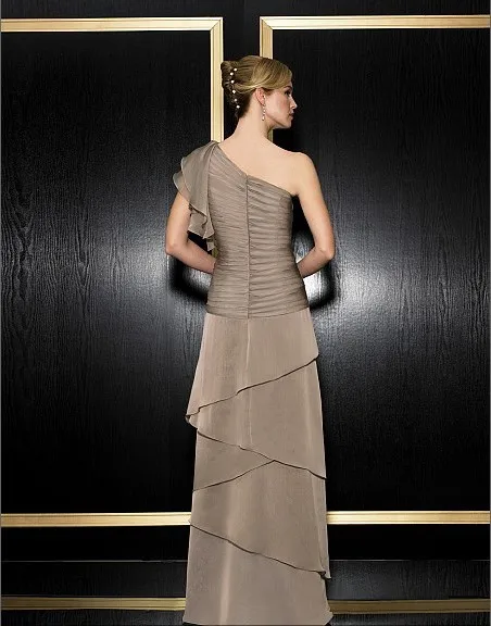 Макси vestido de festa formales Длинные шифоновые вечерние элегантные на одно плечо