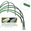 6 Pcs Greenhouse Hoops Plant Hoop Grow Garden Tunnel Hoop Support Hoops Plant Holder Tools for Garden Stakes Farm Agriculture ► Photo 2/6