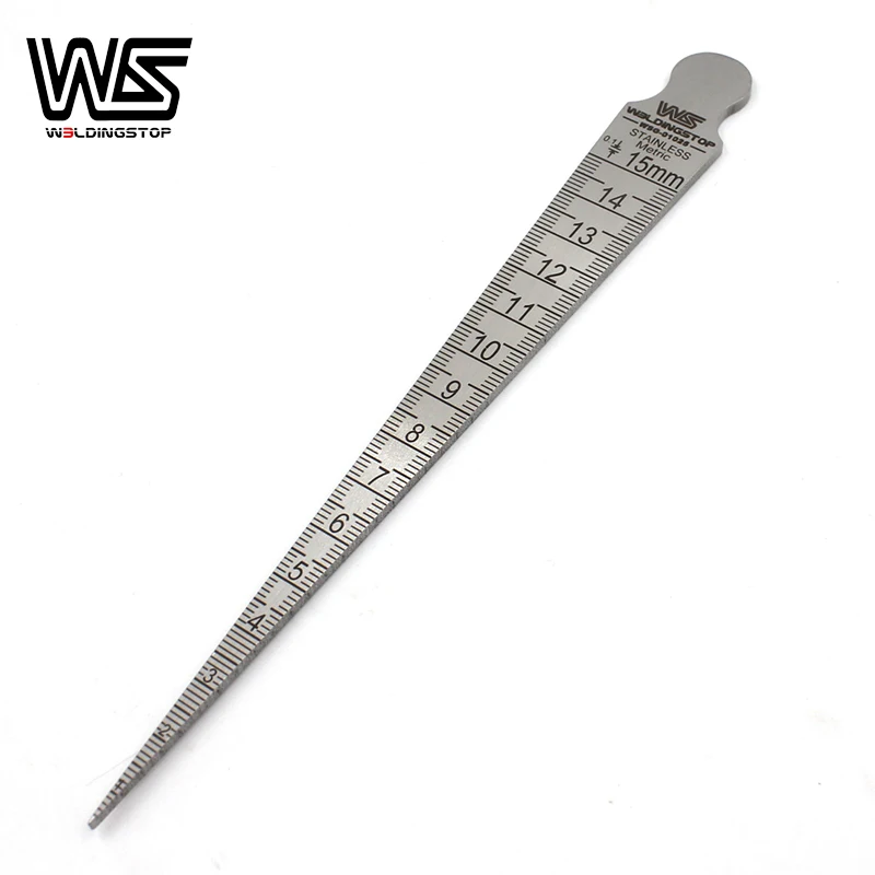 WS Genuine S/s Taper Gauge Inspection Gage Slot Width Gap Hole Size Meaure Tools for sale online 