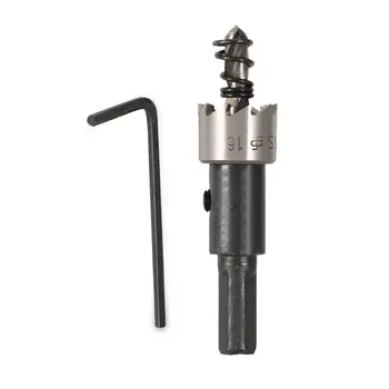 

16MM Carbide Tip HSS Drill Stainless Steel Hole Saw Metal Wood Drilling Tool Hole Cut Tool For Installing Locks
