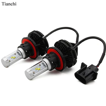 

Hot Sale DIY Three Colors Super Brightness X3 H7 H11 H4 9005 H1 Led Car Headlights With Guarantee