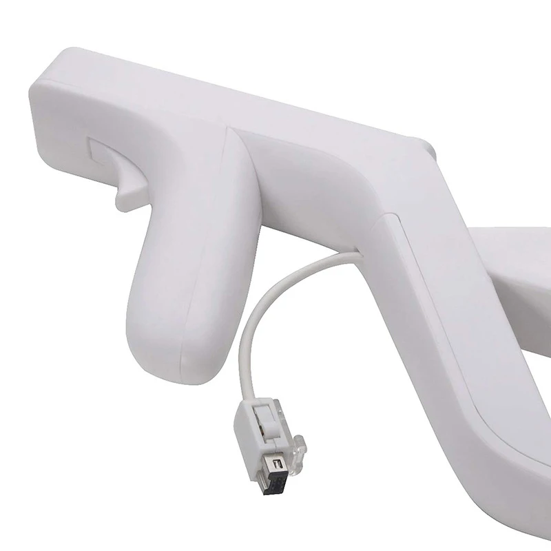 Zapper Gun Compatible with Nintendo Wii Remote Controller for Resident Evil 4, for Call Of Duty, Red Steel Shooting Games