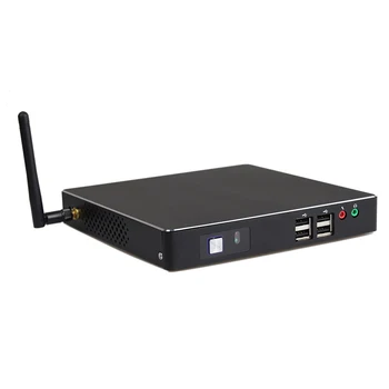 

Fanless Mini PC,Desktop Computer,Black,Intel Celeron J1800,Windows 10/Ubuntu,[HUNSN BH08SL],(COM/VGA/HD/LAN/6USB2.0/2USB3.0)