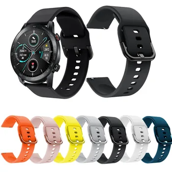 

silicone 22mm Watch strap band for Huawei Watch GT GT2 46mm /GT 2e Sport Smart Wristbands for Huawei honor magic 2 belt