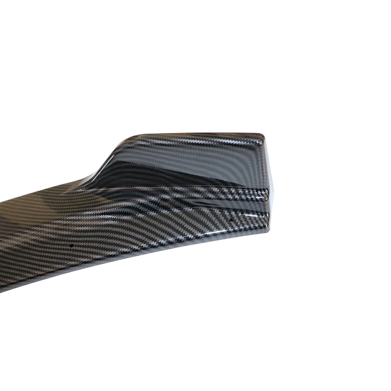 Car Style Front Bumper Lip Spoiler Splitters Carbon Fiber Style Lip Chin Spoiler For Hyundai Elantra- Car Accessories
