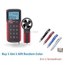 UNI-T UT361 цифровой анемоскоп Анемометр измеритель скорости ветра