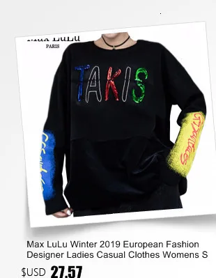 Max LuLu, новинка, зимняя корейская мода, дизайнерские женские тонкие топы, футболки, женские водолазки, черная вышивка, футболки, повседневная одежда