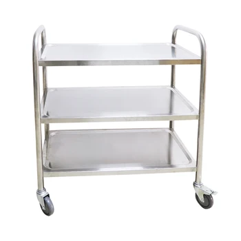 

Stainless steel three-layer dining car, double-layer delivery car, dining room, bowl receiving car, hotel restaurant