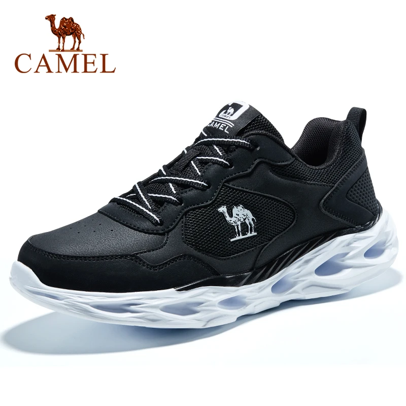 camel running shoes