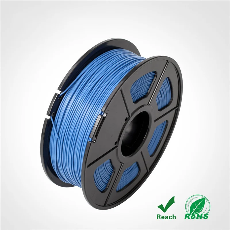 Blue Grey SUNLU ABS 3d принтер нити 1,75 мм 1 кг с катушкой без пузырьков расходные материалы 26 цветов ABS 3D нити для SL-300 ручка - Цвет: Blue Grey
