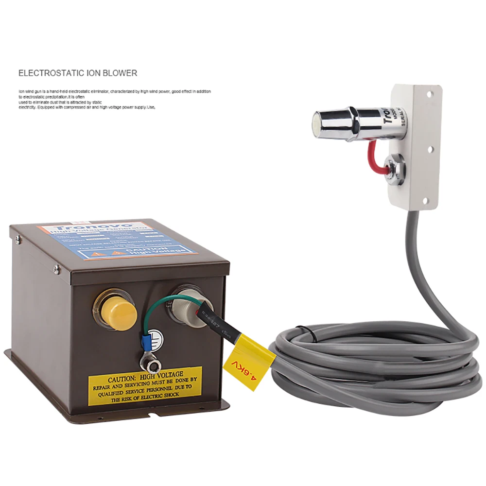 

Ion Wind Nozzle Industrial Static Eliminator Mold Dust Removal Electrostatic Ion Blower Anti-Static Eliminate Equipment