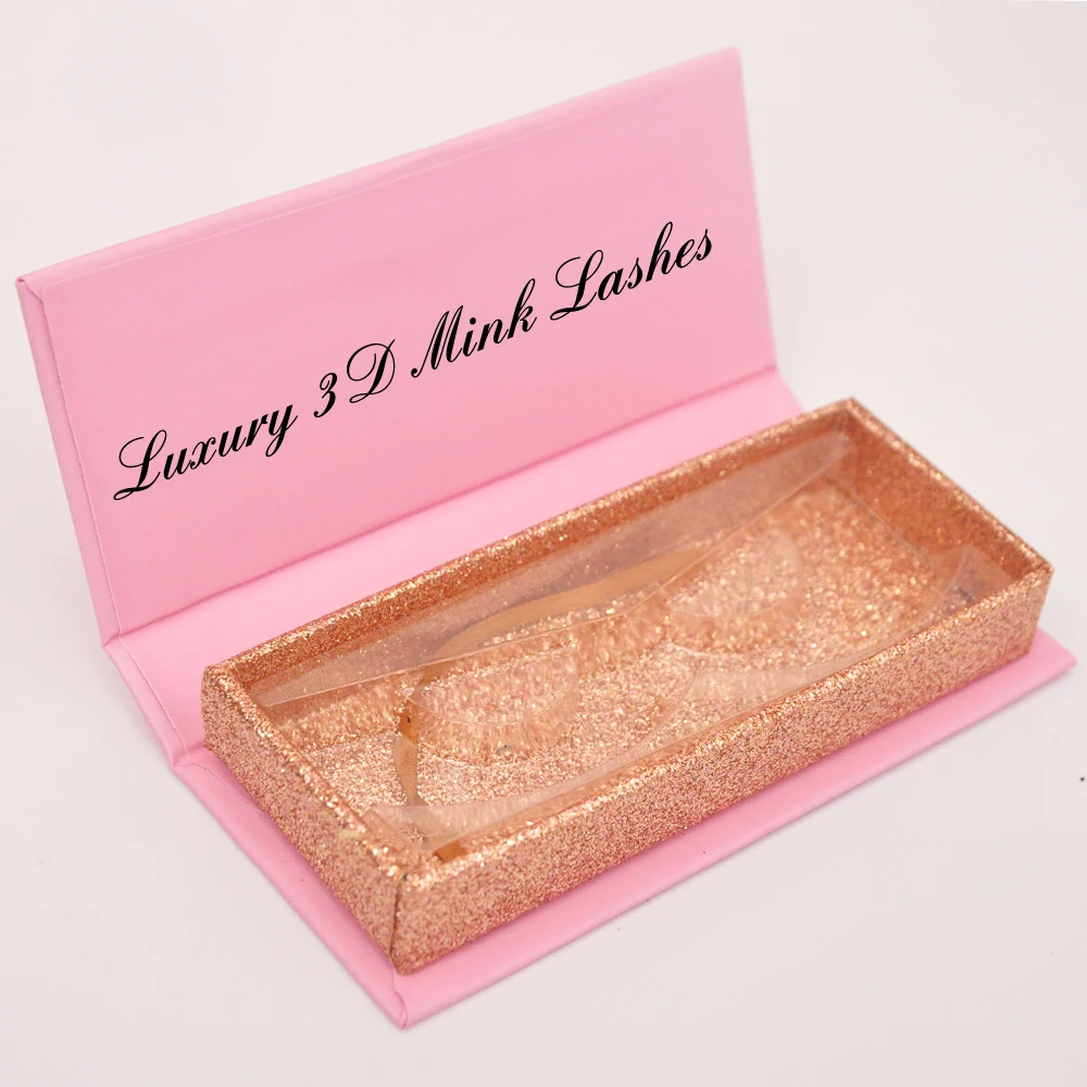 Wholesale sample of Eyelash Packaging Box Lash Boxes Packaging Custom Logo Faux Mink Lashes Strip Empty Case Bulk Vendors