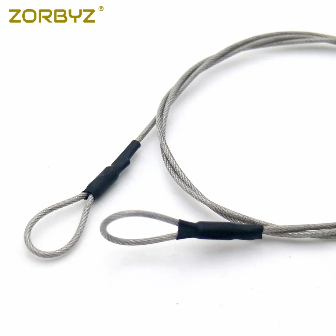 ZORBYZ черный/серебро велосипедные шлемы 3 цифра кодовый замок с 100 см кабель сильный плетеный Сталь велосипед проволока цепи блокировки