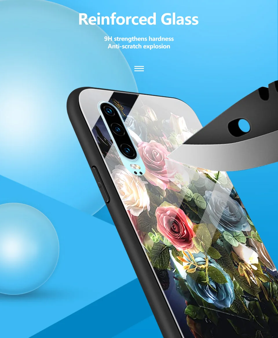 Чехол для телефона huawei P30 Lite Pro закаленное стекло чехол для huawei ELE VOG MAR L29 L04 LX1 P30Pro роскошный противоударный жесткий чехол