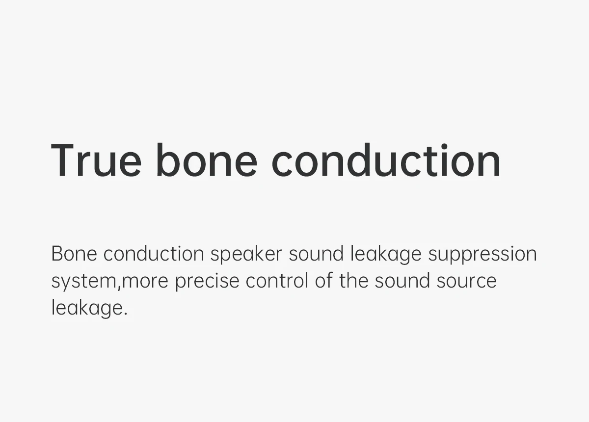 For Xiaomi Sony Wireless Earphone Bone Conduction Bluetooth 5.0 Headphones Handfree Sports Stereo MP3 IP66 Waterproof Headsets