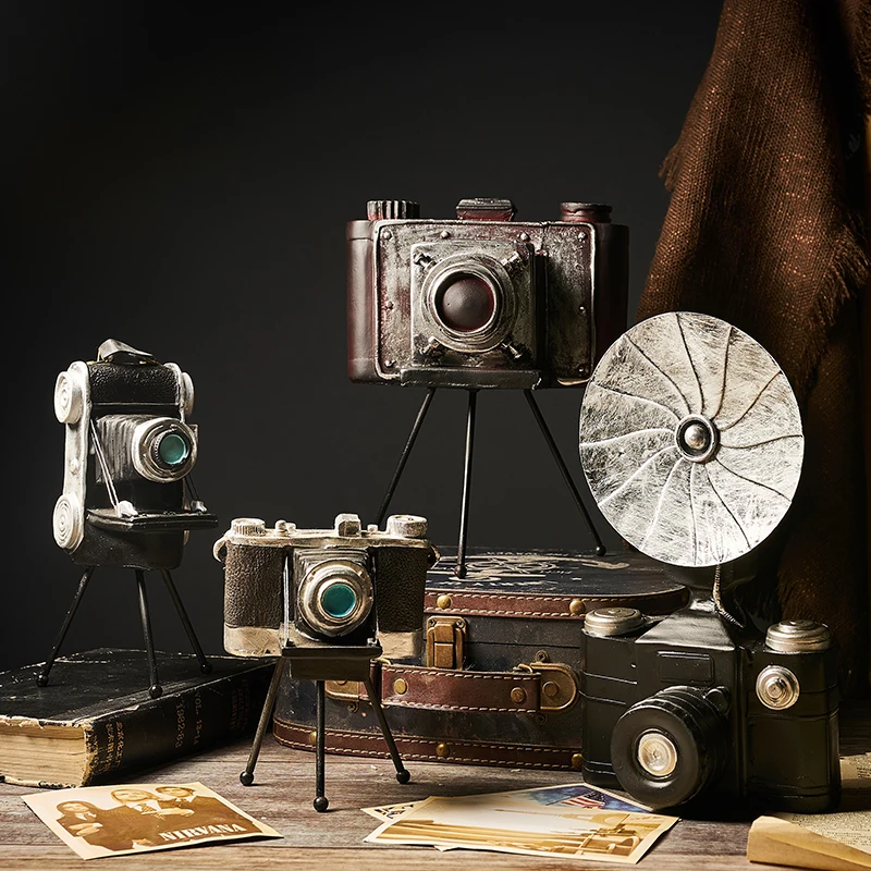 Винтажный декоративный Фотофон из смолы радио и винтажное украшение для