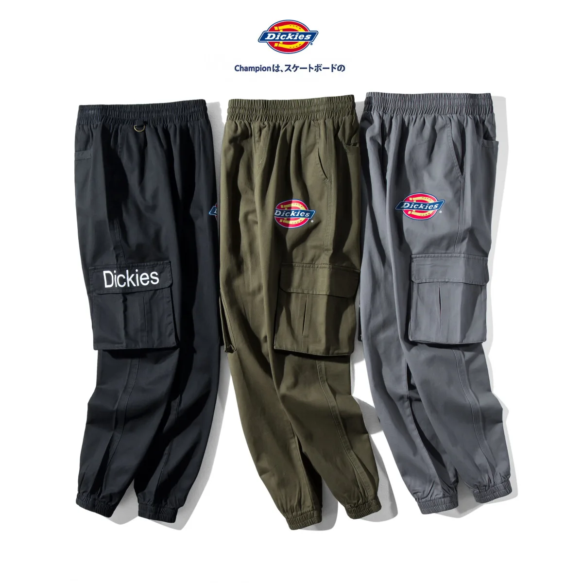 

2019 Popular Brand Dickies di ke MEN'S Casual Trousers Loose-Fit Trend Versatile Couples Multi-pockets Workwear Cloth