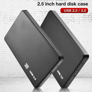 

2.5 inch HDD SSD Case Sata to USB 3.0 2.0 Adapter Free 5 OS Box Disk 2TB HDD Support Gbps Drive Enclosure For WIndows Hard U5Q1