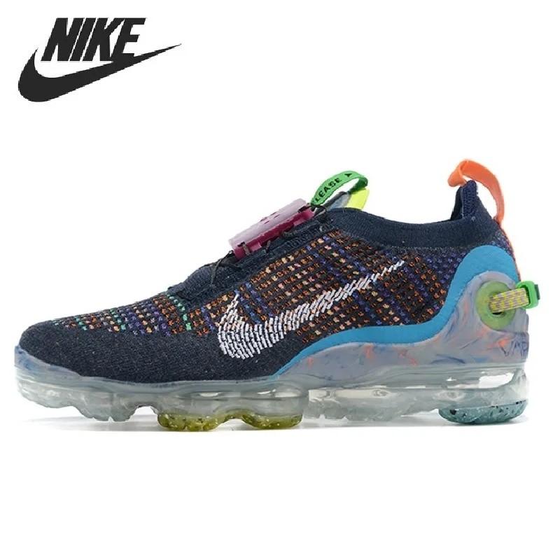 Vapormax-Zapatillas deportivas para hombre y mujer, calzado de deporte para correr, Azul Real, negro, blanco, 2020