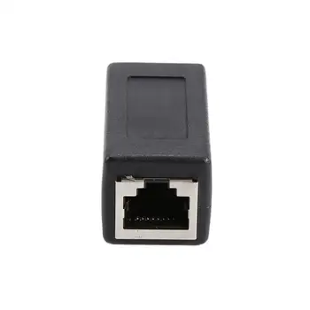 

Ethernet LAN Connect Adapter Cable Adapter RJ45 Lan Cable Extension Connector For Internet Connection Female To Female DDA