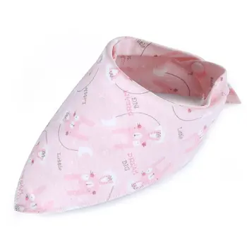 

Cotton Bandana Bibs Baby Babador Feeding Smock Infant Burp Cloths Cartoon Saliva Towel Baby Eating Accessory Soft Baby Stuff