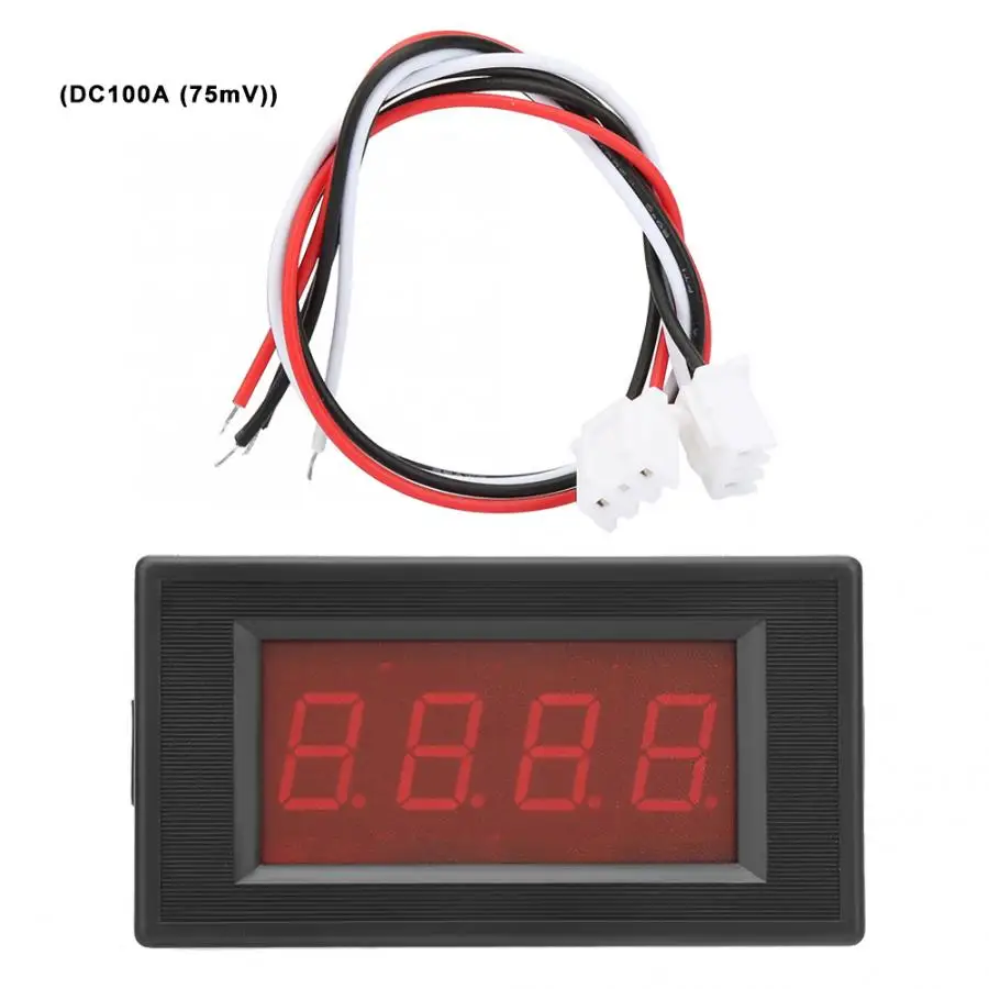 5135A DC5V 3 1/2 цифровой красный светодиод цифровой экранный измерительный прибор постоянного тока Амперметр