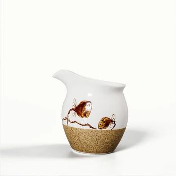 

LUWU ceramic tea infusers tea pitchers handpainted chahai gongdaobei chinese kung fu tea accessories