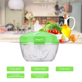 

Fruit Vegetable Chopper Hand Pull Food Cutter Onion Nuts Grinder Mincer Shredder Multifunction Kitchen Accessories