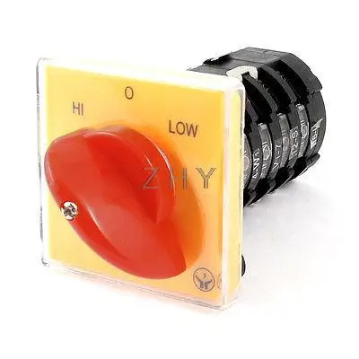 AC 500V 25A HI/O/LOW 16 терминалов универсальный поворотный переключатель