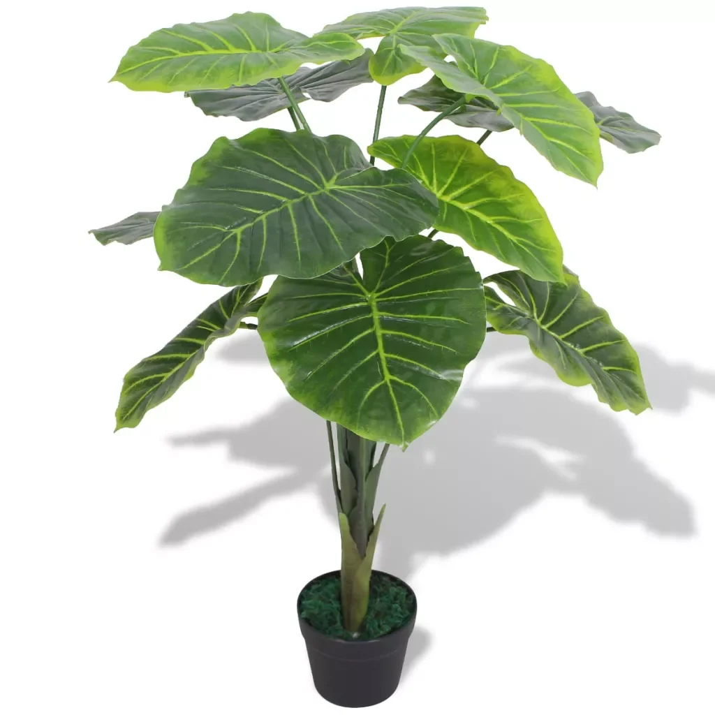 Realistic Artificial Taro Tree Plant for Home & Garden High Detailed Design NEW 
