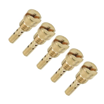 

Size 30-75 Pilot Jet Repair Replacement Carburetor Main 5Pcs Slow For Keihin CV For CVK FCE CARB N424-25 Parts