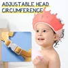 Crown Adjustable Baby Shower Cap Shampoo Bath Wash Hair Shield Hat Protect Children Waterproof Prevent Water Into Ear for Kids 2