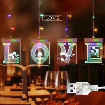 

Illuminated Letter Light Proposal Props Led Lights Ins Decorative Room Layout Modeling Ice Strip Lights Remote Control