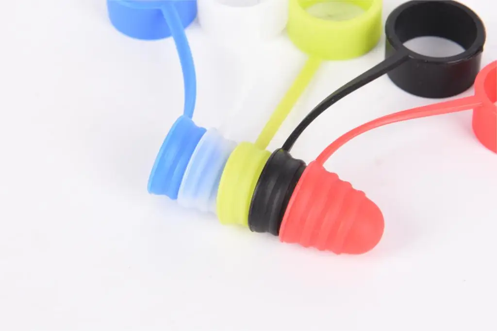 1PC Universal Silicone Vape Band Rings Mouthpiece Dust Cap Cover RTA RDA Tank SC