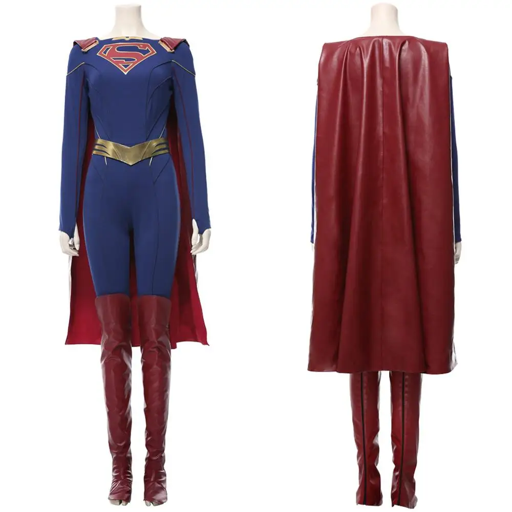 Супергерл сезон 5 Kara Zor-El Danvers косплей костюм униформа наряд для мужчин wo полный костюм Хэллоуин Карнавал индивидуальный заказ