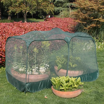 

Foldable Mobile Portable Siamese Flowers And Vegetables Bird-proof Nets Vegetables Strawberry Protection Cage Net Chicken Butte